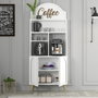 Hanah Home Lyon 80 Blanco y Oro